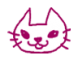 広瀬犬山猫のロゴ