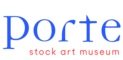 Porte stock art museumのロゴ