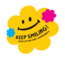 KEEP SMILING! アクション実行委員会のロゴ