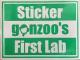 Sticker gonzoo's first Labのロゴ