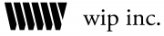 株式会社wipのロゴ