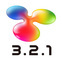 株式会社3.2.1のロゴ