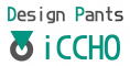 Design Pants iCCHOのロゴ