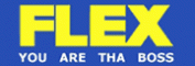 フレックス株式会社のロゴ