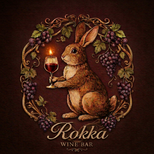 神楽坂ワインバー六花(Rokka)のロゴ