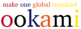 株式会社　ookamiのロゴ