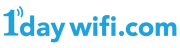 1daywifi.comのロゴ