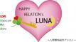 HAPPY RELATION's LUNAのロゴ