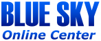 BLUESKY Online Centerのロゴ