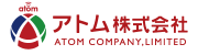 アトム株式会社のロゴ
