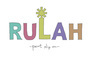 paint slip-on RULAHのロゴ