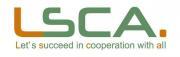 ビジネス協力グループLSCA(ルスカ)のロゴ