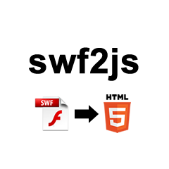 Flashをhtml5に変換してiphone Androidで再生可能にする Swf2js Swf2jsのプレスリリース