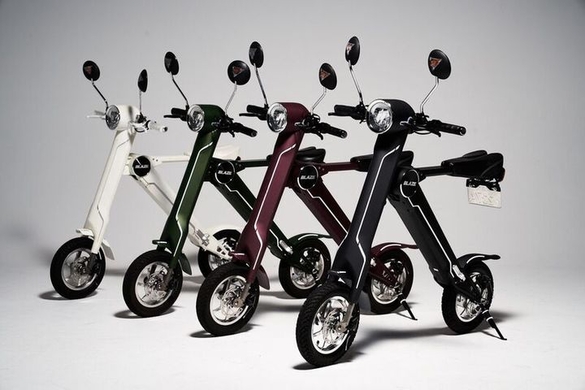 折りたたみ電動バイクBLAZE SMART EV(ブレイズスマートEV)が初の正規 折りたたみ電動バイクBLAZE SMART EV(ブレイズスマートEV)が初の正規