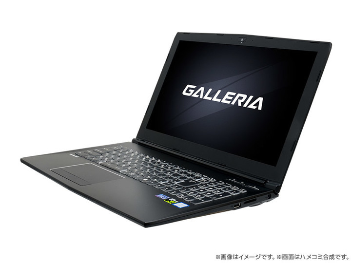 GALLERRIA GCF1060GF ゲーミングノートPC (第8世代i7)