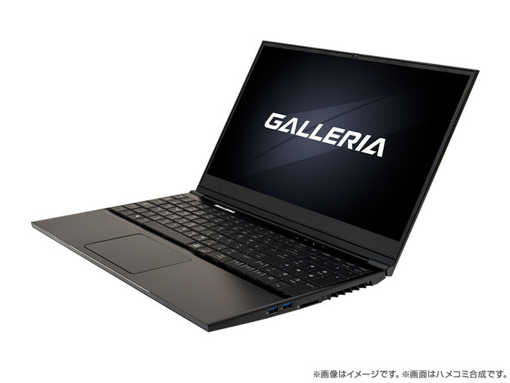 限定品通販 ゲーミングノートPC GALLERIA GCF1060GF-E (ジャンク)の