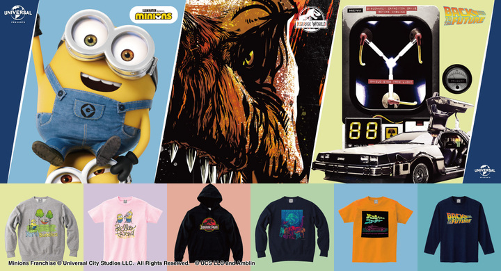 amazonの新サービス merch by amazon に ユニバーサルの人気ブランドが一挙集結 株式会社スペースエイジのプレスリリース