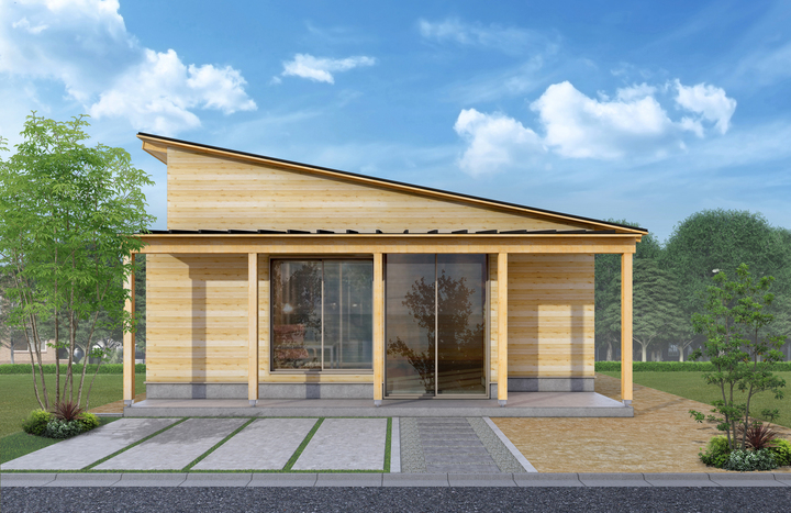 国産木造住宅ブランドKOTT「小さく豊かに住む平屋 -コアハウス- 」を販売開始。900万円代より(税抜本体価格)。