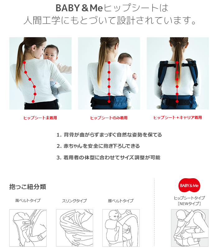 世界21か国で認められた抱っこ紐（ヒップシートキャリア）の日本
