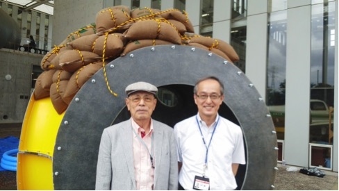 特許取得済!津波緊急避難シェルターの安全実証実験を実施日本大学(船橋キャンパス)がアクツ津波シェルターに「安全宣言」