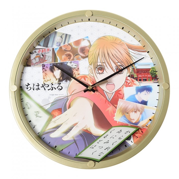 滋賀県大津市をちはやふる時計で全国にpr 競技かるたをテーマにしたtvアニメ ちはやふる 時計が17年5月24日より発売開始 滋賀県大津市限定発売 株式会社ナカザワのプレスリリース
