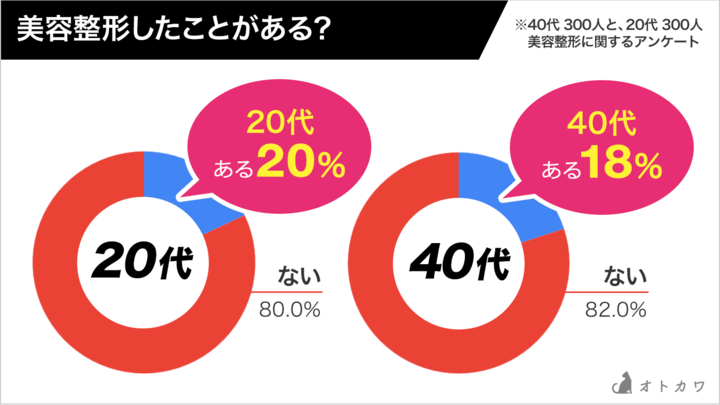 40代で美容整形する人は少ない 300人にアンケートした結果を公開 総額いくら 何歳の時にやった 株式会社プレスマンのプレスリリース