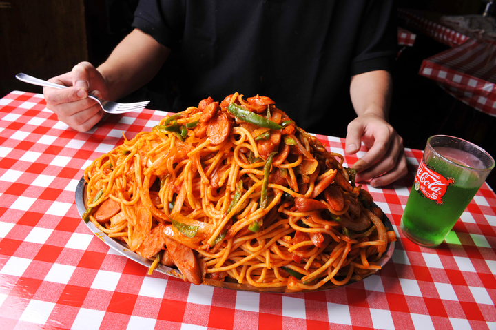 ナポリタン専門店 スパゲッティーのパンチョ が6月日 水 30日 土 まで 一部日程を除く ナポリタンとミートソースを500円で味わえるキャンペーンを開催 株式会社b級グルメ研究所のプレスリリース