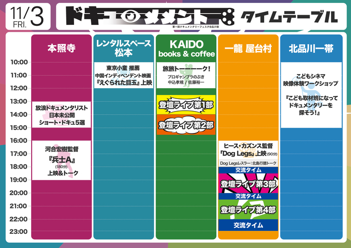 ドキュ・メメント実行委員会のプレスリリース画像3