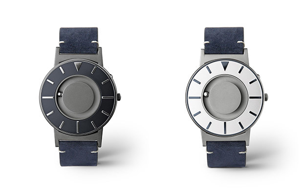 米の「kickstarter」で約60万ドルを集めた「さわる時計Bradley」から