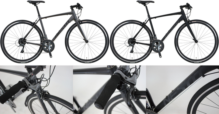 NESTOからロードバイクにアップグレード可能なフラットバーロード