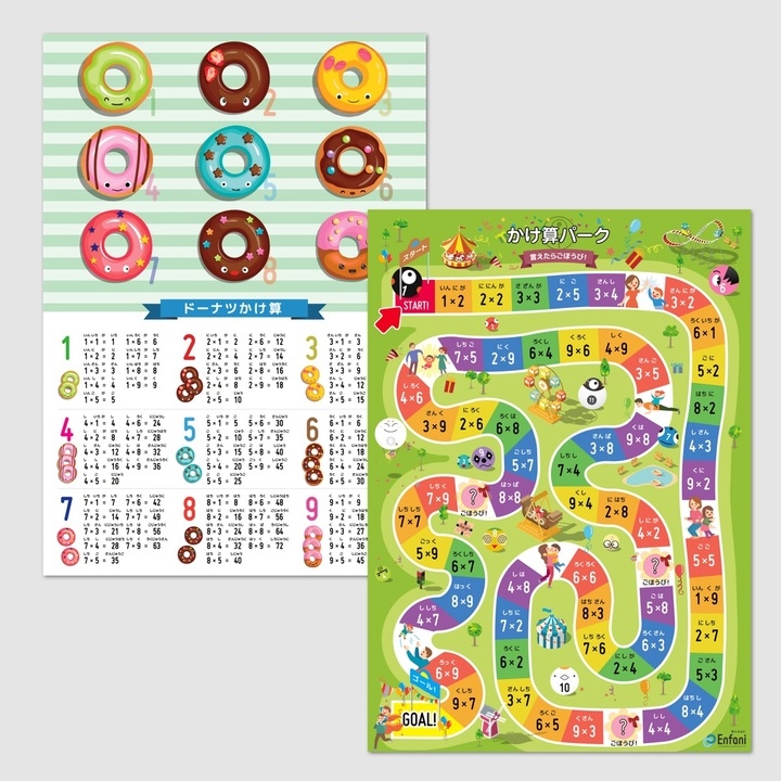 入学 進級の準備に 飾って 遊んで 楽しく学べる かけ算九九ポスター2枚組 発売開始 株式会社あんふぁにのプレスリリース 入学 進級の準備に 飾って 遊んで 楽しく学べる かけ算九九ポスター2枚組 発売開始 株式会社あんふぁにのプレスリリース