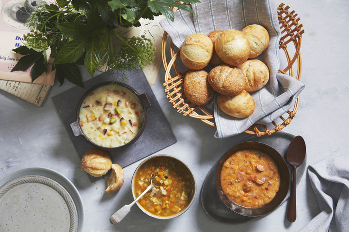 Pan とmacaroni共同企画の 365日のパンとスープ の人気レシピをrf1が冷凍スープで再現 Pan 公式オンラインストアで11 21より発売スタート 株式会社スタイルブレッドのプレスリリース