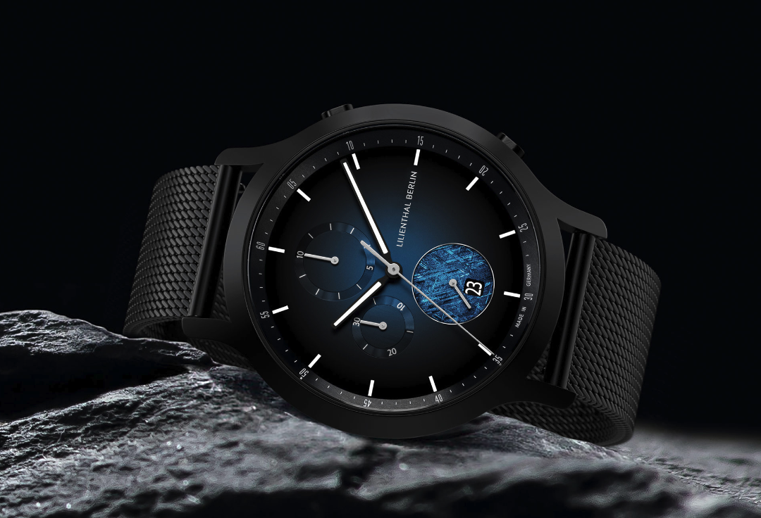 独リリエンタールベルリン】隕石と噴火のロマンを腕時計に詰め込んだ新