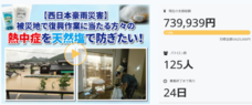 復興作業熱中症対策医師看護師支援団のプレスリリース2