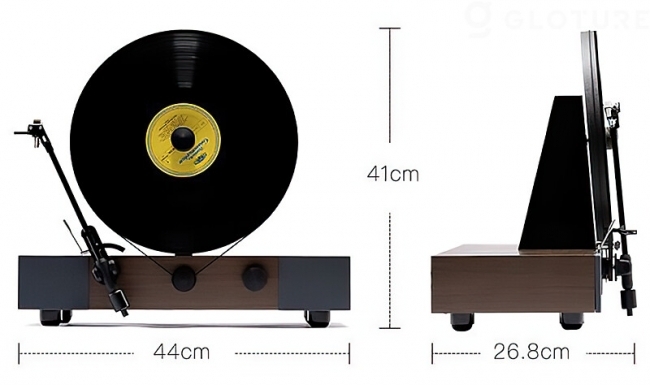 大人気！】【Jasmine Audio バーティカル レコードプレイヤー