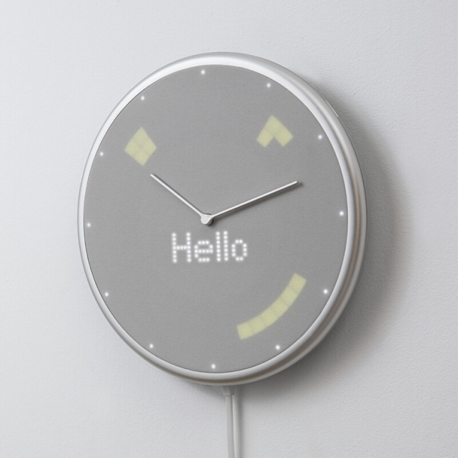 人気製品 洗練された外観で先進のiot技術を搭載 忙しい一日をサポートする Glance Clock を再入荷 株式会社glotureのプレスリリース