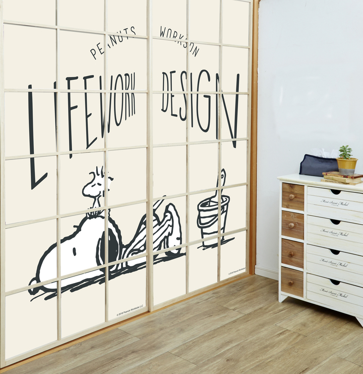 スヌーピー 障子紙 ふすま紙 好評発売中 世界的に有名なキャラクターを部屋に飾るだけで 愛らしい空間に早変わり 株式会社jammyのプレスリリース スヌーピー 障子紙 ふすま紙 好評発売中 世界的に有名なキャラクターを部屋に飾るだけで 愛らしい空間に早変わり 株式会社jammyのプレスリリース