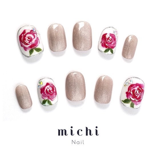 お花モチーフで 女性らしさ倍増 赤いバラやピンクの3dフラワーなど春の悦びを満喫できる新作ネイル3品が ネイルチップ販売サービス ミチネイル に登場 丸井織物株式会社のプレスリリース お花モチーフで 女性らしさ倍増 赤いバラやピンクの3dフラワーなど春の悦びを満喫できる新作ネイル3品が ネイルチップ販売サービス ミチネイル に登場 丸井織物株式会社のプレスリリース
