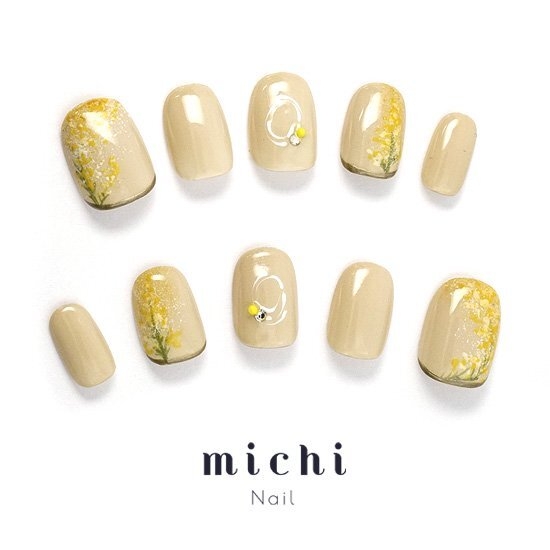 バラやミモザが爪の上で咲き誇る 春のおしゃれゴコロをふんわり優しく刺激するフラワーネイル3品が ネイルチップ販売サービス ミチネイル に新登場 丸井織物株式会社のプレスリリース バラやミモザが爪の上で咲き誇る 春のおしゃれゴコロをふんわり優しく刺激するフラワーネイル3品が ネイルチップ販売サービス ミチネイル に新登場 丸井織物株式会社のプレスリリース