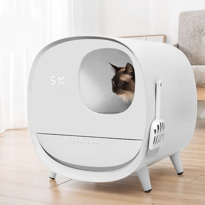 Pandaloli 猫 自動トイレ - 猫用品