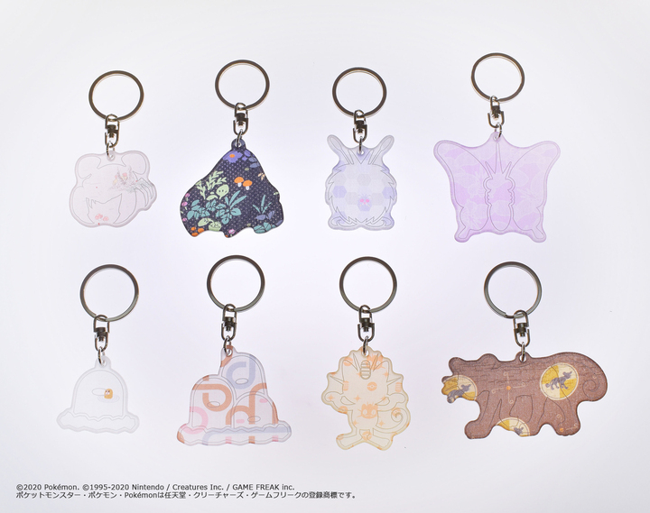 ポケモンシャツの生地の端切れを再利用した ポケモン型アクリルキーホルダー 第2弾31種が11 13 金 から販売開始 5か月連続で計151種を発売 株式会社ケンエレファントのプレスリリース