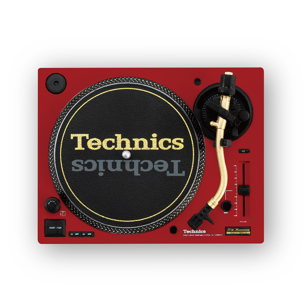 「Technics」の名作ターンテーブル「SL-1200」の発売50周年記念 