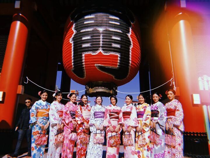 コロナでも負けない日本の伝統文化、着物で活気ある浅草に再生！ 撮影