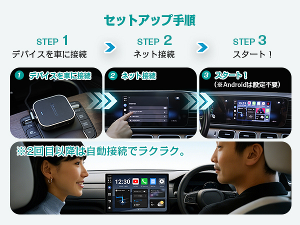 OTTOCAST新製品】次世代CarPlay AI Box アダプター「OttoAiBox