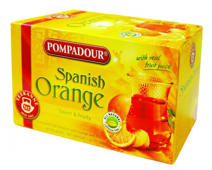 日本初 濃縮オレンジ果汁が入ったハーブティーバッグ ポンパドール スパニッシュオレンジ新発売 - 日本緑茶センター株式会社のプレスリリース