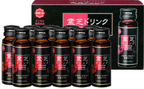 MENARD】 2009年6月21日 赤霊芝と黒霊芝を手軽に摂取できる 霊芝ドリンク（30ｍL×10本 税込5,250円）発売 - 日本メナード 化粧品株式会社のプレスリリース