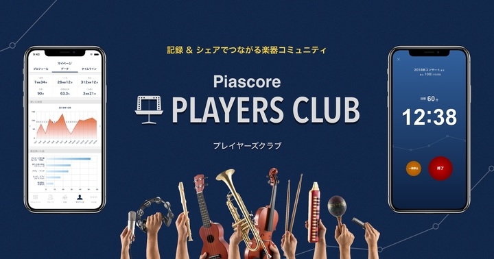 Piascore 演奏アクティビティでつながるコミュニティ「Piascore Players Club」を発表 〜 外部センサーデバイスと連携した自動記録のデモ ...