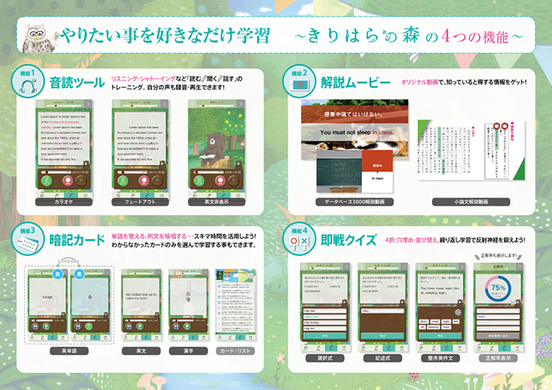 無料学習アプリ きりはらの森 リリース フォレスト ネクステージ など桐原書店の大人気教材を多数搭載 株式会社桐原書店のプレスリリース 無料学習アプリ きりはらの森 リリース フォレスト ネクステージ など桐原書店の大人気教材を多数搭載 株式会社桐原書店のプレスリリース