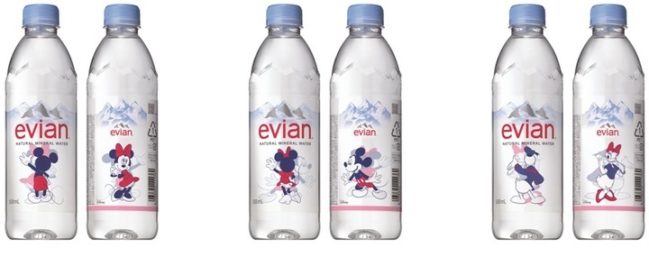 エビアン ディズニーデザインボトル が数量限定で新登場 18年7月16日 月 発売開始 ダノンジャパン株式会社のプレスリリース