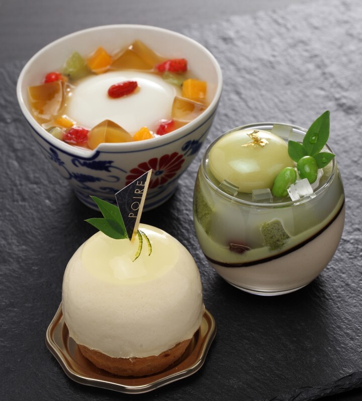 Poire ポアール 枝豆 青柚子 等をモチーフにした新作ケーキ３種発売 涼しげな 日本の夏 のケーキ 全３種提供開始 株式会社ポアールのプレスリリース